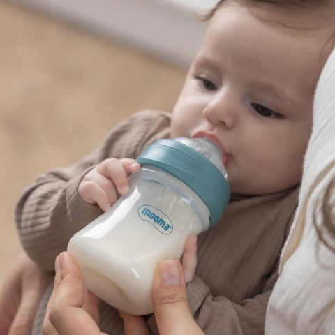 Mooma Kindy Antikolik PP Biberon Başlangıç Seti - Bowl Blue