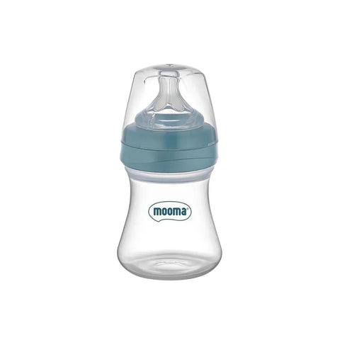 Mooma Kindy Antikolik PP Biberon 150ml 0-6 Ay Yavaş Akış - Bowl Blue