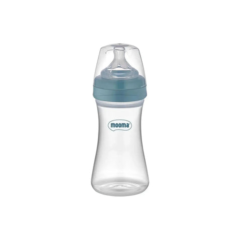 Mooma Kindy Antikolik PP Biberon 250ml 18+ Ay Hızlı Akış - Bowl Blue