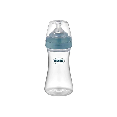Mooma Kindy Antikolik PP Biberon 250ml 6-18 Ay Orta Akış - Bowl Blue