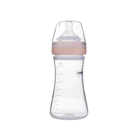 Mooma Kindy Antikolik PP Biberon 250ml 6-18 Ay Orta Akış - Old Rose