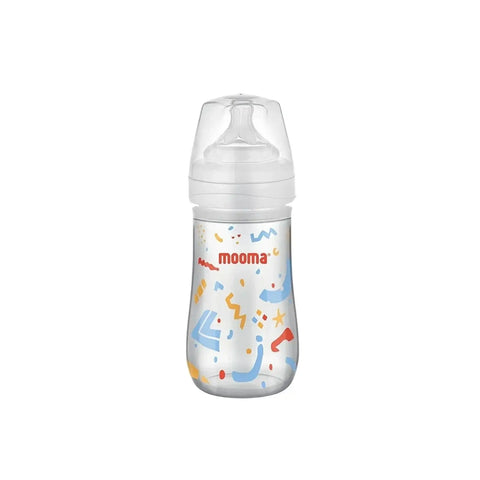 Mooma Neeko Antikolik Biberon 250 ml 18+ Ay Hızlı Akış - Konfeti Desenli