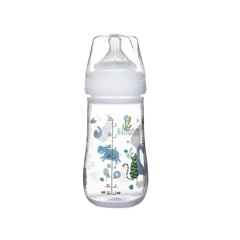 Mooma Neeko Antikolik Biberon 250ml 6-18 Ay Orta Akış - Hayvan Desenli