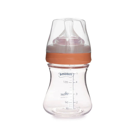 Mooma Neutra Antikolik Tritan™ Biberon 150 ml 0-6 Ay Yavaş Akış - Coral Pink