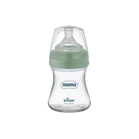 Mooma Neutra Antikolik Tritan™ Biberon 150 ml 0-6 Ay Yavaş Akış - Sage Green