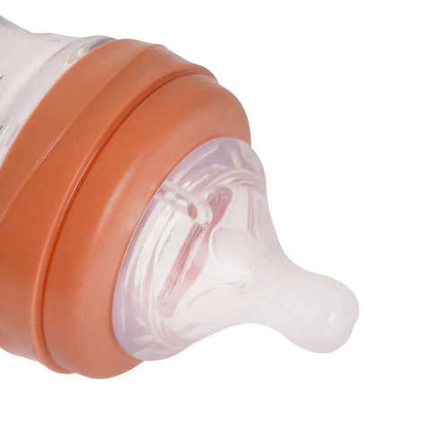 Mooma Neutra Antikolik Tritan™ Biberon 250ml 6-18 Ay Orta Akış - Coral Pink